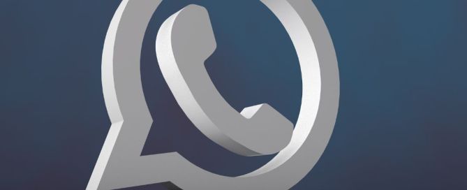 3D WhatsApp Business icon with Kangaroo Connections logo, representing communication tools for small businesses